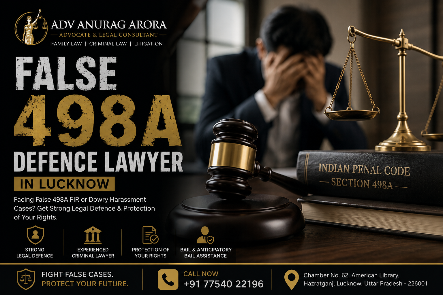 False 498A Defence Lawyer in Lucknow